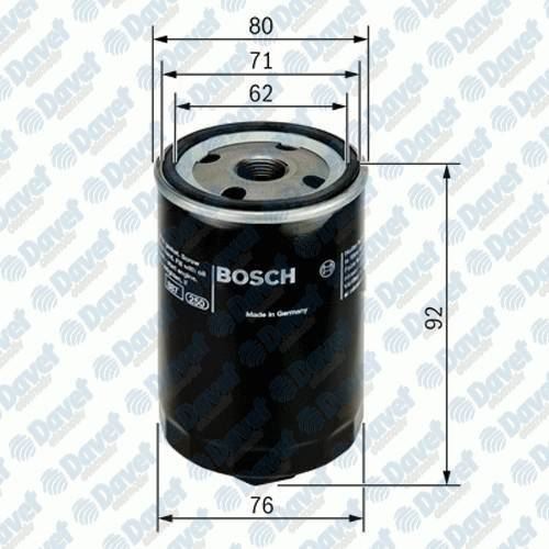 BOSCH 0451103318 Yag Filtresi A2 Altea Altea Xl 1.4 1.6 Fsi Arosa Polo Bora Golf Iv Caddy Cordoba 1.0 1.4 1.6 1.6 Fsi 1.6 [ Axp Bcb Azd Abd Aex Bky Aee Akk Alm ]